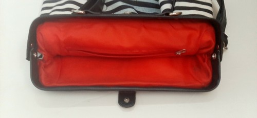 Loungefly Ariel Little Mermaid Purse Blue White Stripes Disney See All Pics - Picture 8 of 8