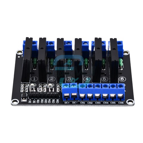 DC 5V SSR Solid State Relay Module Low Level Relay Module 1/2/4/6/8 Channel - Bild 45 von 63