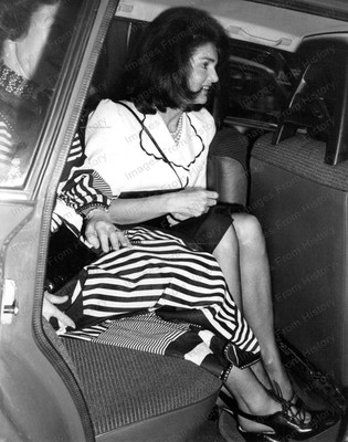 8x10 Print Jackie Kennedy Onassi Candid John F Kennedy #JK92 | eBay