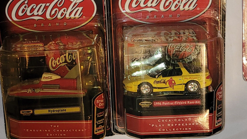 Coca Cola Die-Cat Vehicles - Set of 5 cars - Matchbox & Johnny Lightning - Picture 6 of 17