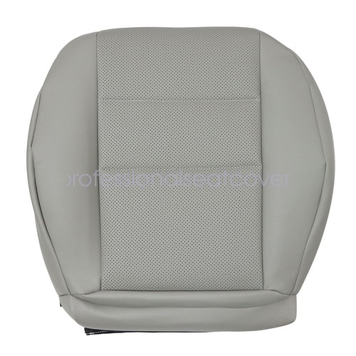 For 2008-2015 Mercedes Benz GLK350 Front Driver Leather Bottom Seat Cover Gray - Picture 11 of 16