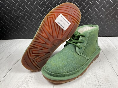 Size 5-UGG MEN'S NEUMEL NATURAL LACE-UP CHUKKA BOOTS 1117613