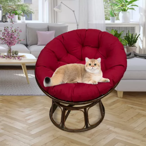 Papasan Chair Cushion Waterproof Oxford Cloth Circle Stuffed Egg Chair Cushions - Picture 86 of 111