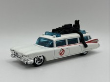 Hot Wheels Ghostbusters Ecto-1 Diecast 2009 MATTEL LOOSE 59 Cadillac
