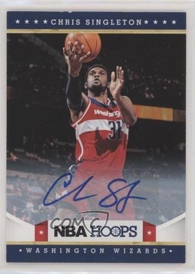 2012-13 NBA Hoops Auto Chris Singleton #239 Auto 0y2j