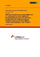 FüHrt Die Pluralisierung Sozialer Milieus Im 21. Jahrhundert Zu Einer Ungleichen
