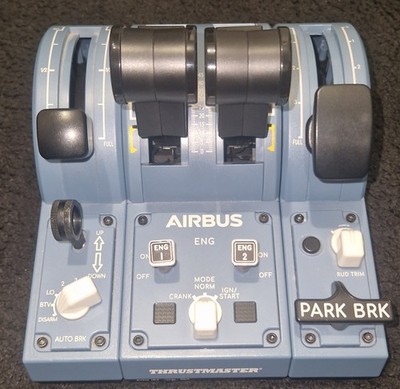 Thrustmaster TCA Captain Pack Airbus Edition, mit Upgrade Kit, USB Joystick