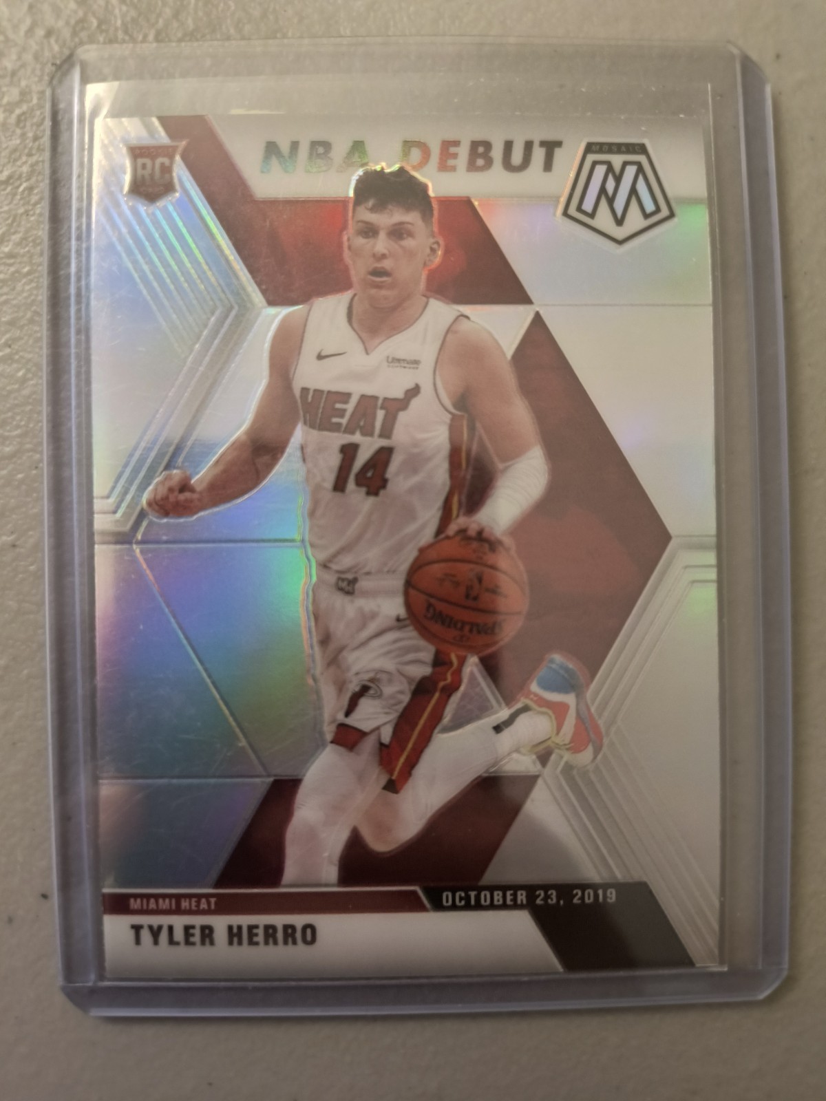 2019-20 Panini Mosaic - NBA Debut Tyler Herro #280 Silver Prizm (RC)