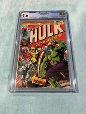INCREDIBLE HULK #181 CGC 9.6 1ST WOLVERINE APPEARANCE 1974 Just Graded, Mint ￼