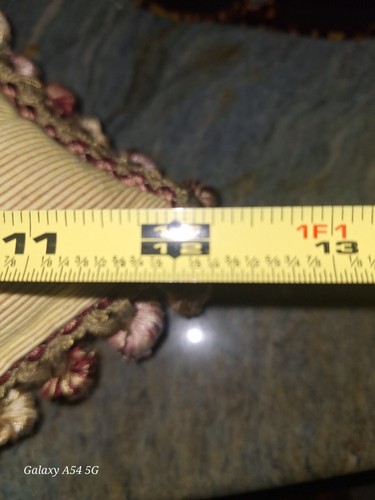 Corona Decor Company Small Nautilus Shell & Coral Pillow Onion Tassels - Picture 6 of 8