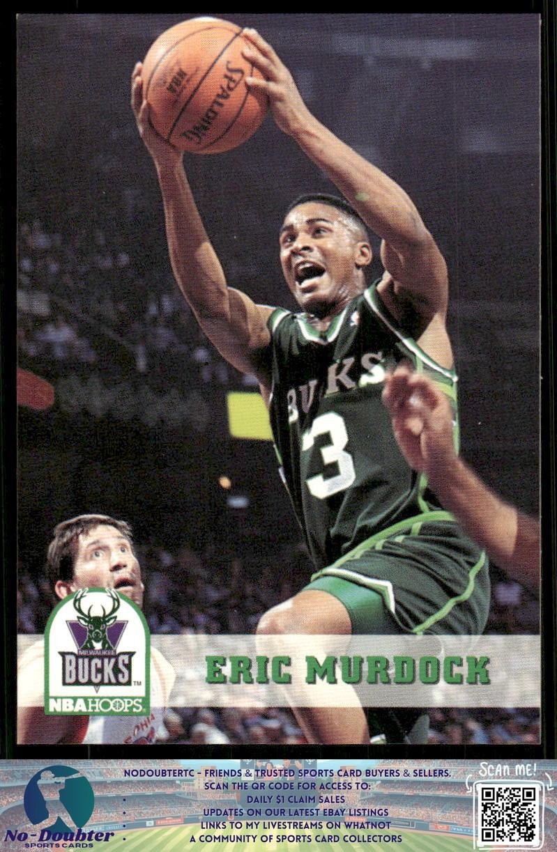 1993-94 Hoops #126 Eric Murdock 77.U