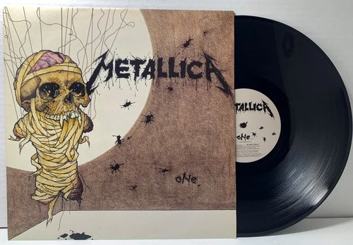 Maxi Single Metallica One 12" METAL 512 MISPRINT 1989 Vinyl EXCELLENT A2U