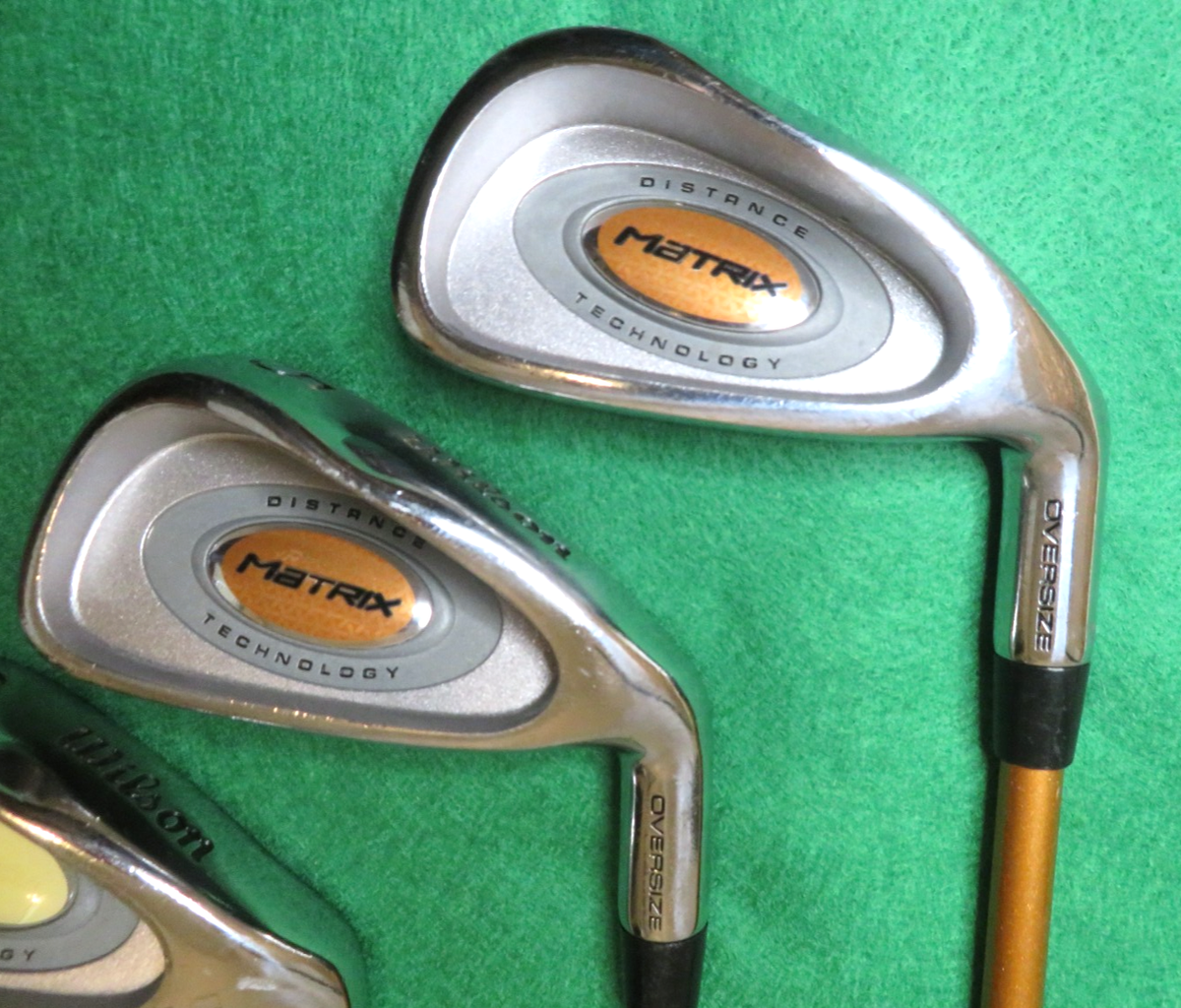 Wilson Matrix Iron Set 4-PW (7 Clubs) Steel Shaft RH Men's Flex