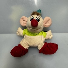 Disney Store Cinderella Gus Mouse Beanie Bag Stuffed Animal