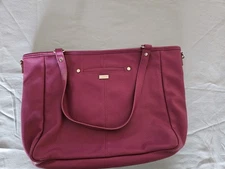 Thirty-One Jewell Large Tote Bag Purple