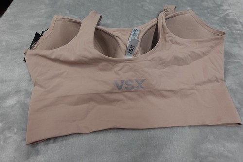 Sujetador deportivo Victoria's Secret VSX Bare Taupe XL malla ligera VS - Imagen 6 de 6