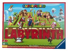 Super Mario Bros Labyrinth • Juego de mesa familiar The Moving Maze • Usado