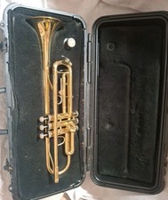 Lightly Used Fever Trumpet with Selmer Lockable Case, Mouthpiece Accessories