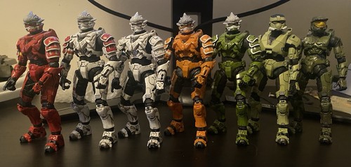 Halo 3 McFarlane Lot - Hayabusa Exclusives, E.O.D, Master Chief & Accessories