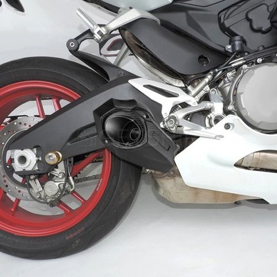 Für Ducati Panigale 959 1299 2015-2019 Auspuffrohr mit Carbon Hitzeschild Slip