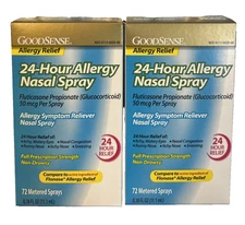 Fluticasone Propionate Allergy Nasal Spray 144 Sprays Compare Flonase Exp 2/2027
