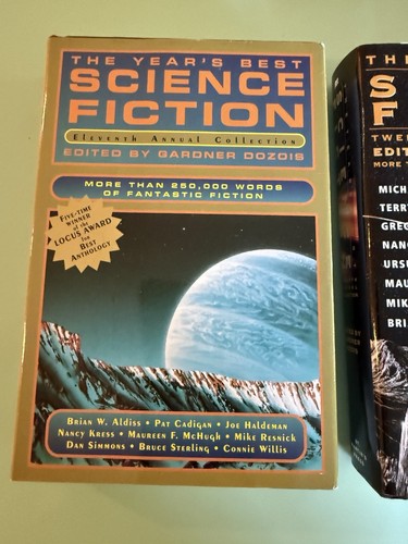 The Years Best Science Fiction 11th & 12th Annual Collections 1994 1995 HC DJ - Bild 2 von 17