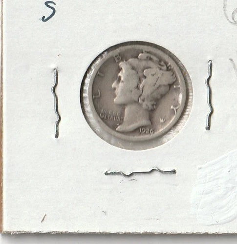 1926 S Mercury Dime G VG