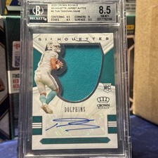 2020 Panini Chronicles - Crown Royale Silhouette Autographs Tua Tagovailoa...