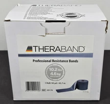TheraBand Resistancd Exercise Band Silver Professional Super Heavy 45 Yards New