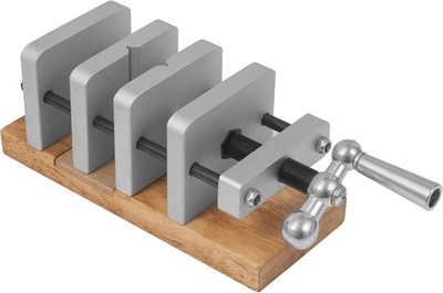 Pen Blank Centering Vise for Drilling Center Holes in Pen Blanks Using a Dril...