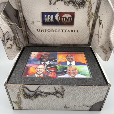 TNT Inside the NBA TV Show Hosts Limited Edition Unforgettable Plaque