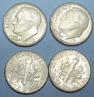 FLASH ONE CENT SALE!! 1961-D SILVER ROOSEVELT DIMES LOT 2 UNC #117-23