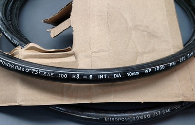 #ad #ad Euro Power Euroflow DMamp;Q 737 06 SAE 100 R8 Int Dia 10mm WP4000 PSI 275 BAR $7.99