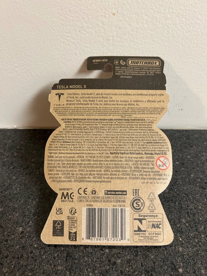Tesla Model X - Matchbox 2023 Moving Parts Line - Image 2 of 4