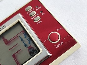 Vintage Nintendo Game and Watch Mario's Cement Factory Handheld Japan Working
