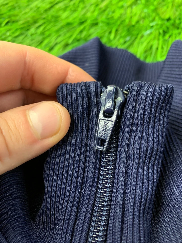 FRED PERRY ORIGINAL CASUAL HOMBRE CREMALLERA SUDADERA SUÉTER JERSEY TALLA M MEDIANO Foto 4 de 4