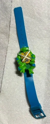 1988 Teenage Mutant Ninja Turtles Digital Children Watch Leonardo NEEDS BATTERY