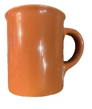 Pottery Coffee Mug - 16oz Large Terracotta Redware Rustic