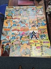 Huge Vintage DC Comic Lot - JLA, Wonder Woman, Superman, Shazam, Plastic Man
