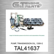 Tal41637 Pump, Transmission Oil, 1350 2755 Tractors Maxiforce (new Aftermarket)