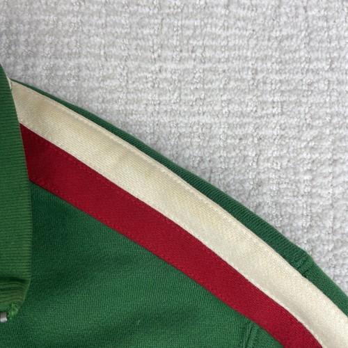 Retro Polo Ralph Lauren Italy Track & Field World Champion Green Jacket Men Read - Foto 9 di 22