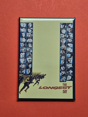 The Longest Day Kühlschrankmagnet Filmposter