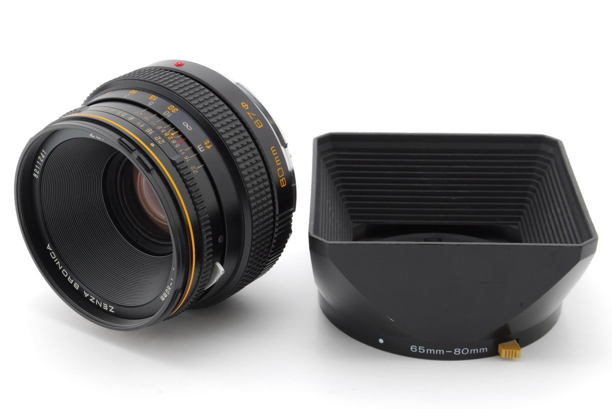 Bronica Zenzanon-S 80mm f/2.8 レンズ MINT】Zenza Bronica Zenzanon S 80mm f/2.8 Lens For SQ A B Ai