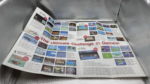 Sonic The Hedgehog Sega Master System W/Manual Retro 1991 #1226 - Picture 14 of 16