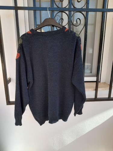 Vintage. Berkertex Classic Diamond Pattern Knitwear Men's..M. Typical Chic - Picture 3 of 6