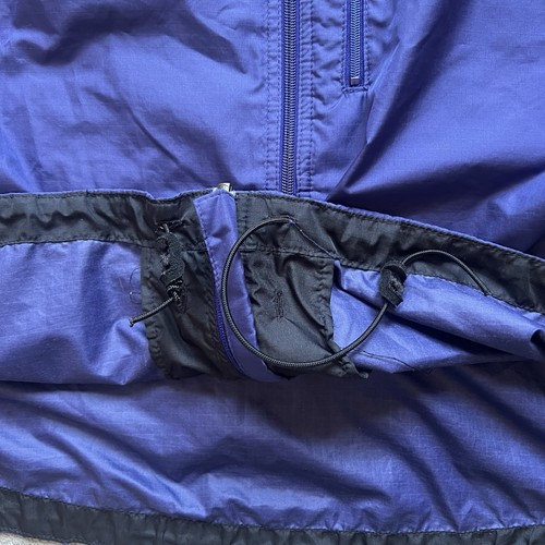 Giacca a vento Patagonia uomo extra large viola vintage outdoor guscio velocità - Foto 7 di 15