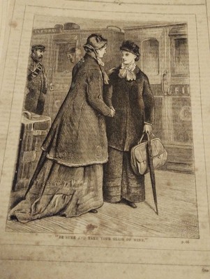 Sk153 Ephemera 1900er Jahre Bild Take Your Glass Of Wine