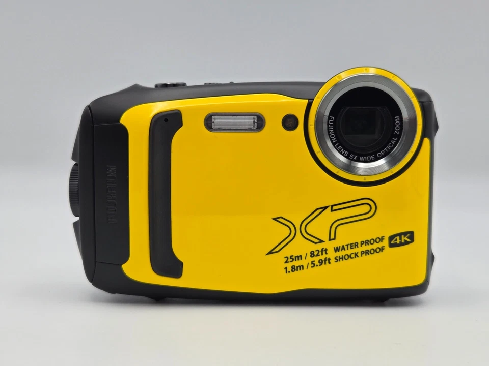[MINT] FUJIFILM FINEPIX XP140 Yellow 16.4MP Waterproof Digital Camera From Japan - Image 3 of 4