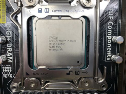 ASUS SABERTOOTH X79 Mainboard mit CPU ATX LGA 2011 i7-4960X 3,6GHz 4GB I/O - Bild 5 von 10