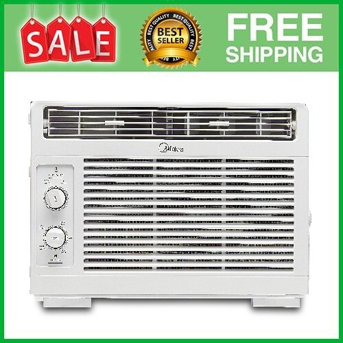 Midea 5,000 BTU 115V Mechanical Window Air Conditioner, MAW05M1WWT | eBay